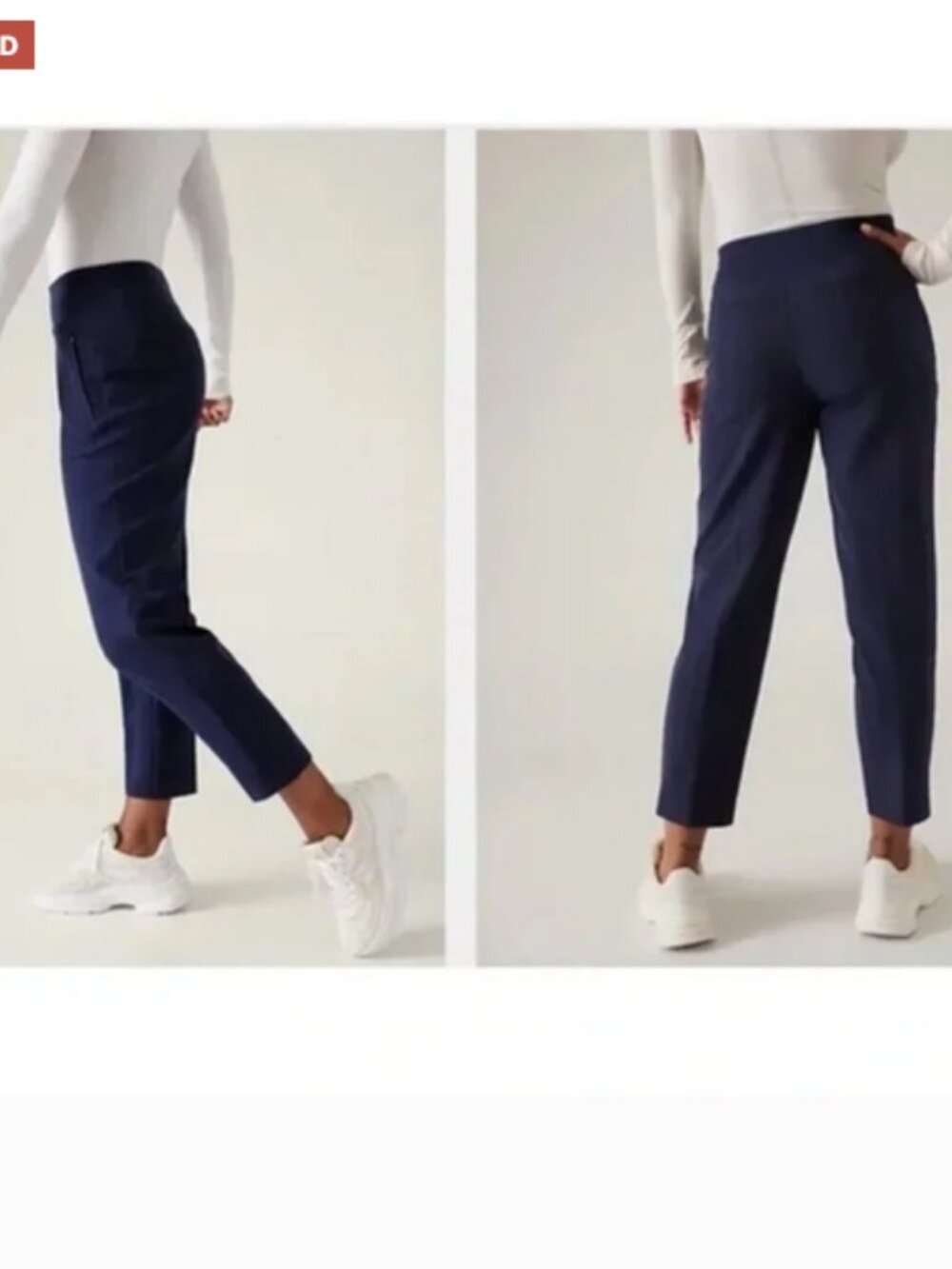 ATHLETA Endless High Rise Pants Size 0 Navy